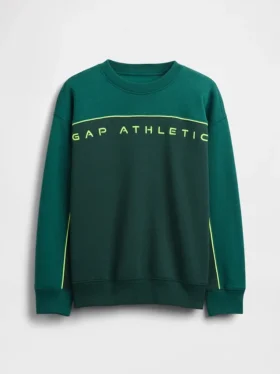 Sweat-shirt enfant Vintagesoft à logo et motifs color block