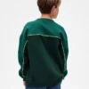 Sweat-shirt enfant Vintagesoft à logo et motifs color block