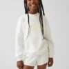 Sweat-shirt enfant Vintagesoft oversize à col montant et logo