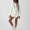 Sweat-shirt enfant Vintagesoft oversize à col montant et logo