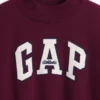 Sweat-shirt enfant Vintagesoft oversize à col montant et logo