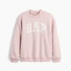 Sweat-shirt enfant Vintagesoft oversize à col montant et logo