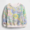 Sweat-shirt à fleurs en tissu éponge Vintagesoft pour Bébé & Enfant