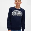 Sweat-shirt à logo pour enfants