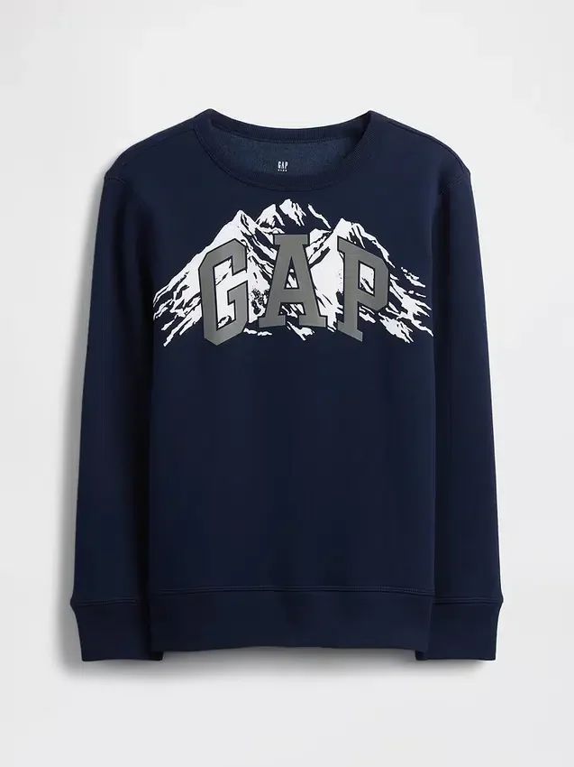 Sweat-shirt à logo pour enfants