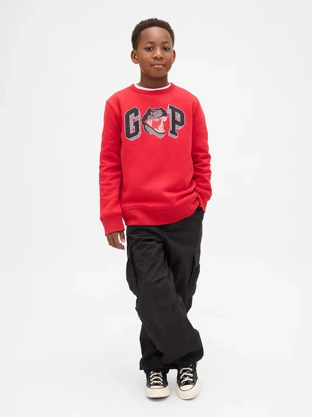 Sweat-shirt à logo pour enfants