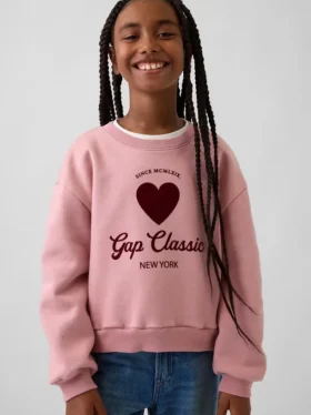 Sweat-shirt à manches dolman Vintagesoft pour enfants
