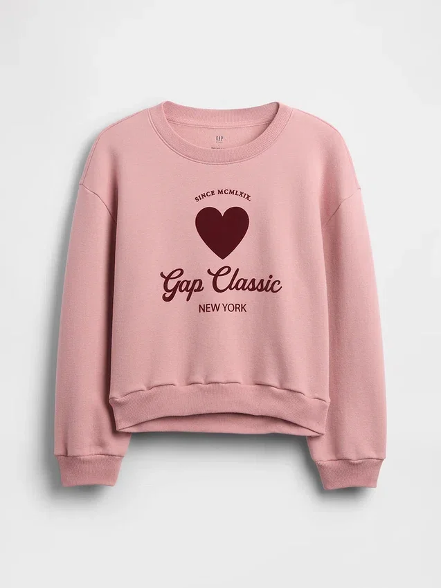 Sweat-shirt à manches dolman Vintagesoft pour enfants