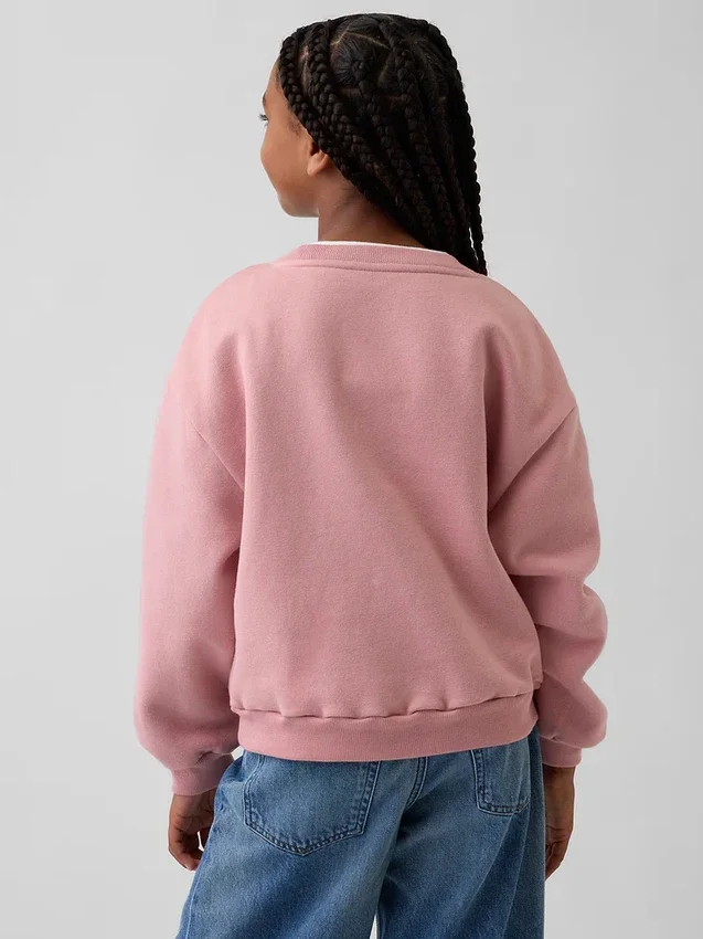 Sweat-shirt à manches dolman Vintagesoft pour enfants