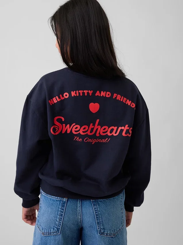 Sweat-shirt à manches dolman Vintagesoft pour enfants