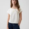 Sweat-shirt à manches raglan en tissu éponge Vintagesoft pour enfant