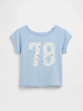 Sweat-shirt à manches raglan en tissu éponge Vintagesoft pour enfant