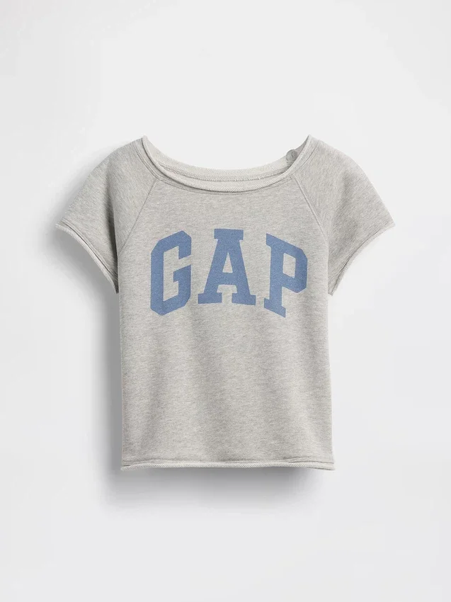 Sweat-shirt à manches raglan en tissu éponge Vintagesoft pour enfant