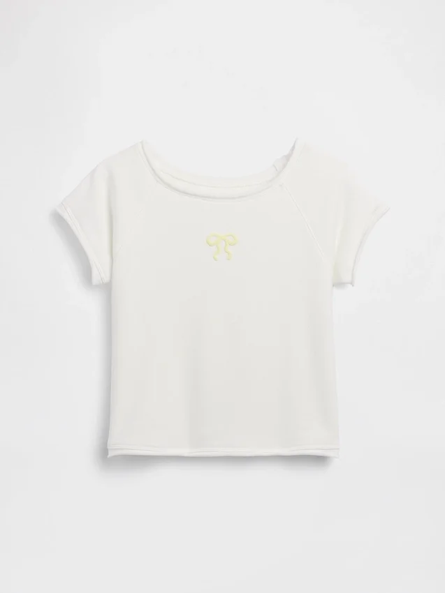 Sweat-shirt à manches raglan en tissu éponge Vintagesoft pour enfant