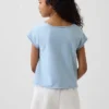 Sweat-shirt à manches raglan en tissu éponge Vintagesoft pour enfant
