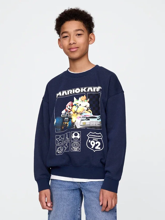 Sweat-shirt à motif pour enfant