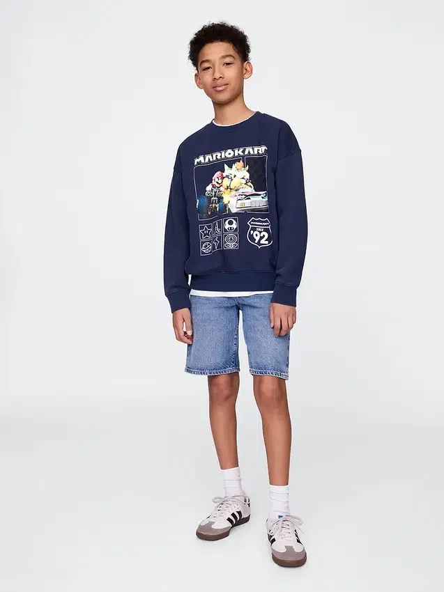 Sweat-shirt à motif pour enfant