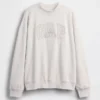 Sweat-shirt oversize à col montant et logo en tissu éponge Vintagesoft