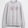Sweat-shirt oversize à col montant et logo en tissu éponge Vintagesoft