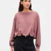 Sweat-shirt oversize en molleton français épais