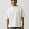Sweat-shirt oversize en molleton français épais