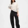 Sweat-shirt oversize en molleton français épais