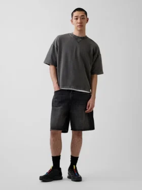 Sweat-shirt oversize en molleton français épais