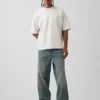 Sweat-shirt oversize en molleton français épais