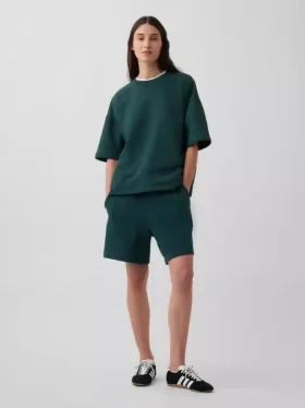 Sweat-shirt oversize en molleton français épais