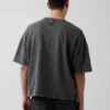 Sweat-shirt oversize en molleton français épais