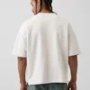 Sweat-shirt oversize en molleton français épais