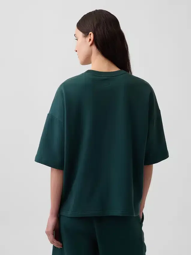 Sweat-shirt oversize en molleton français épais