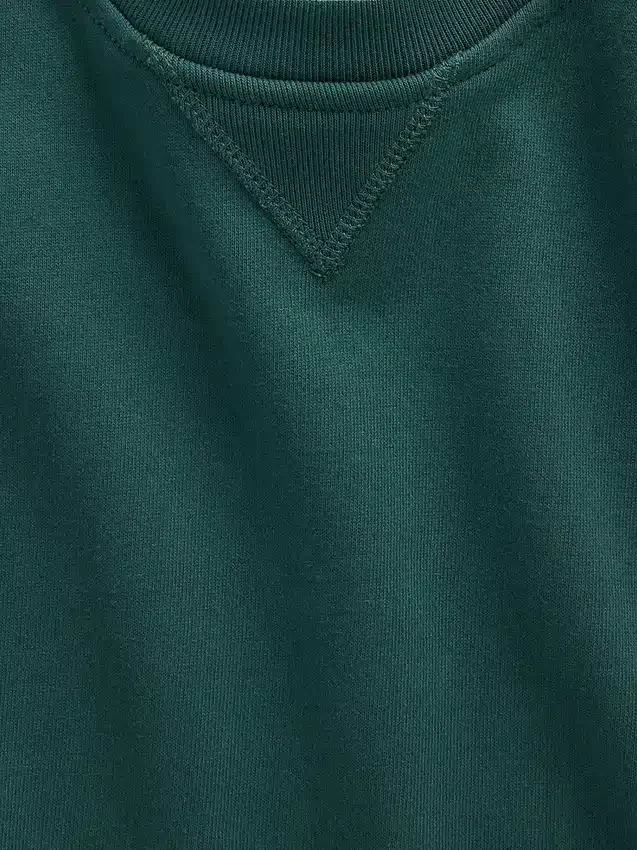 Sweat-shirt oversize en molleton français épais
