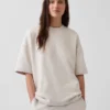 Sweat-shirt oversize en molleton français épais