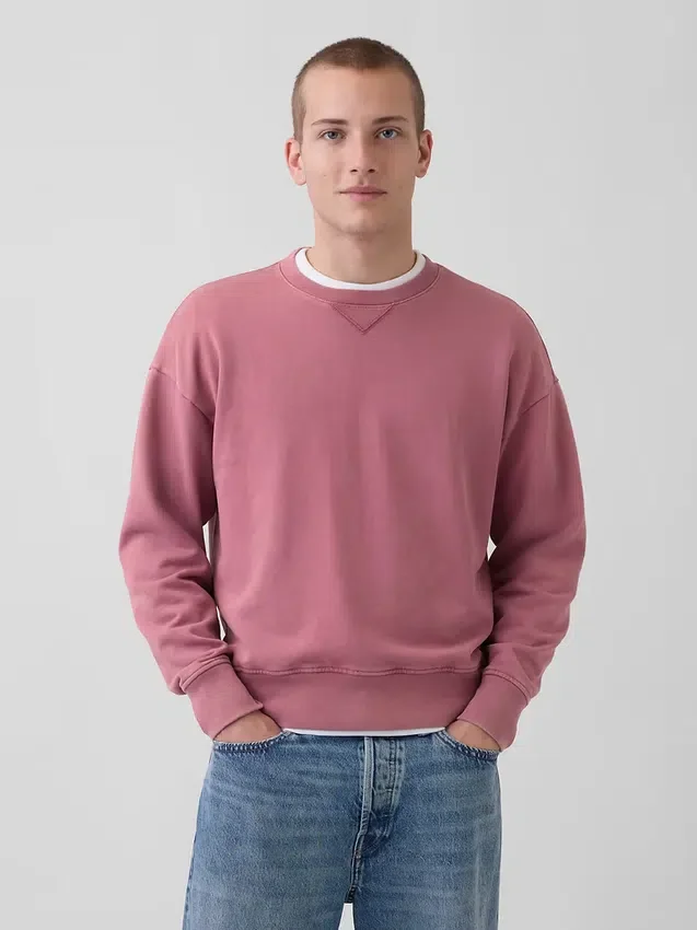 Sweat-shirt oversize en molleton épais pour adulte