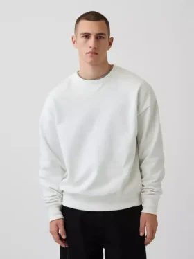 Sweat-shirt oversize en molleton épais pour adulte