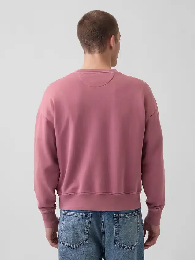 Sweat-shirt oversize en molleton épais pour adulte