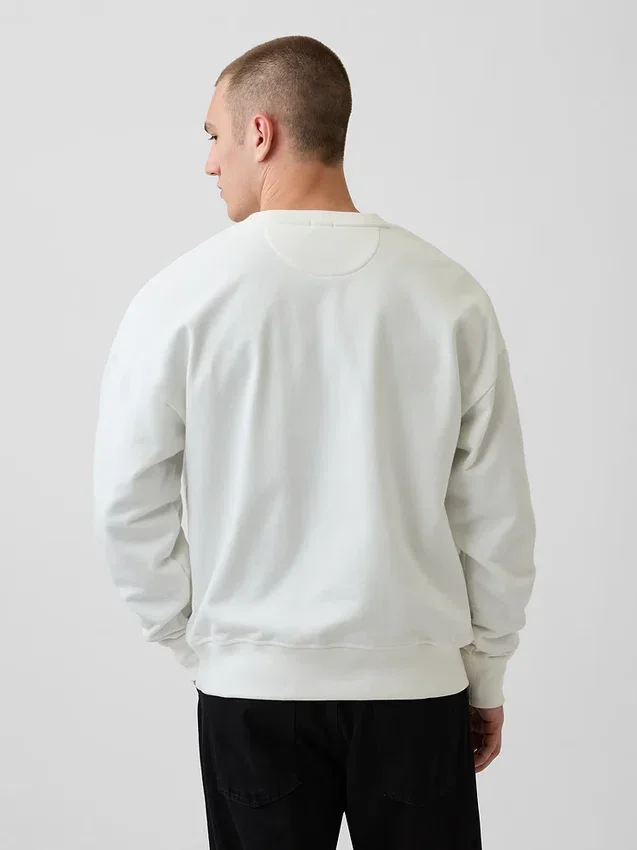 Sweat-shirt oversize en molleton épais pour adulte
