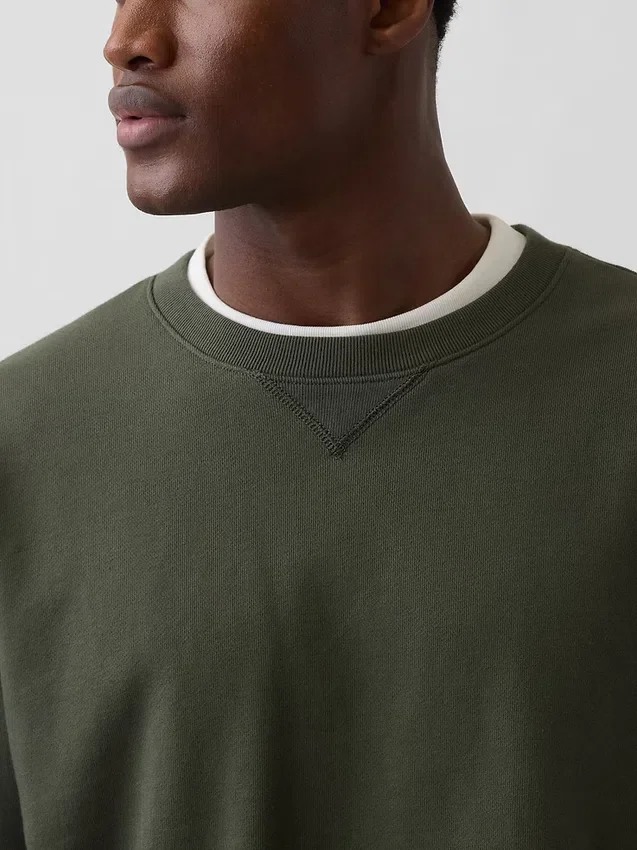Sweat-shirt oversize en molleton épais pour adulte