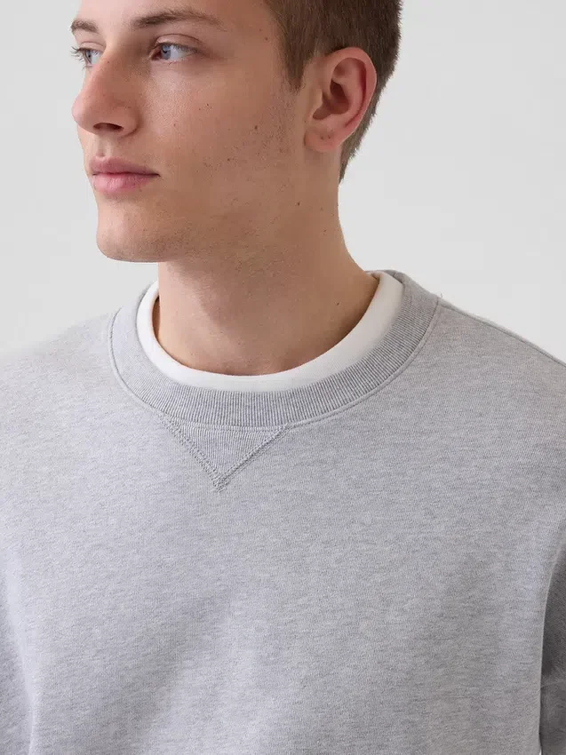 Sweat-shirt oversize en molleton épais pour adulte