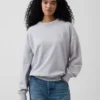 Sweat-shirt oversize en molleton épais pour adulte