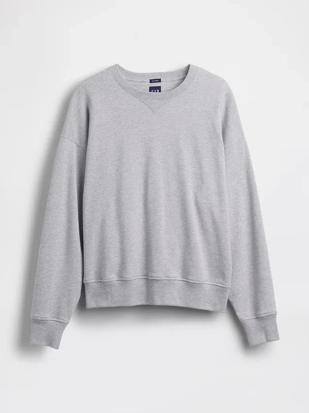 Sweat-shirt oversize en molleton épais pour adulte