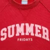 Sweat-shirt oversize à manches raglan et logo GAP × Summer Fridays
