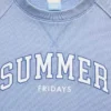 Sweat-shirt oversize à manches raglan et logo GAP × Summer Fridays