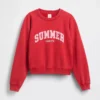 Sweat-shirt oversize à manches raglan et logo GAP × Summer Fridays