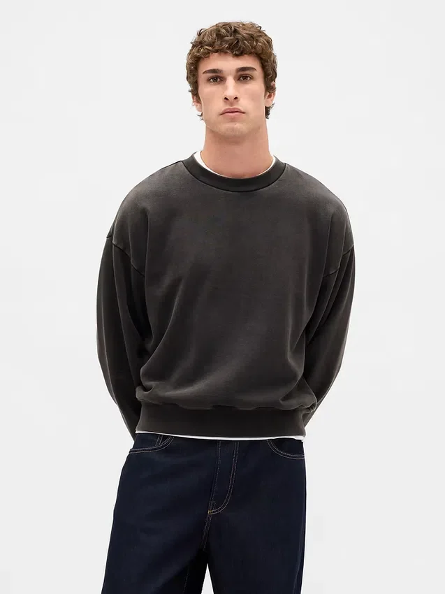 Sweat-shirt oversize épais pour adulte