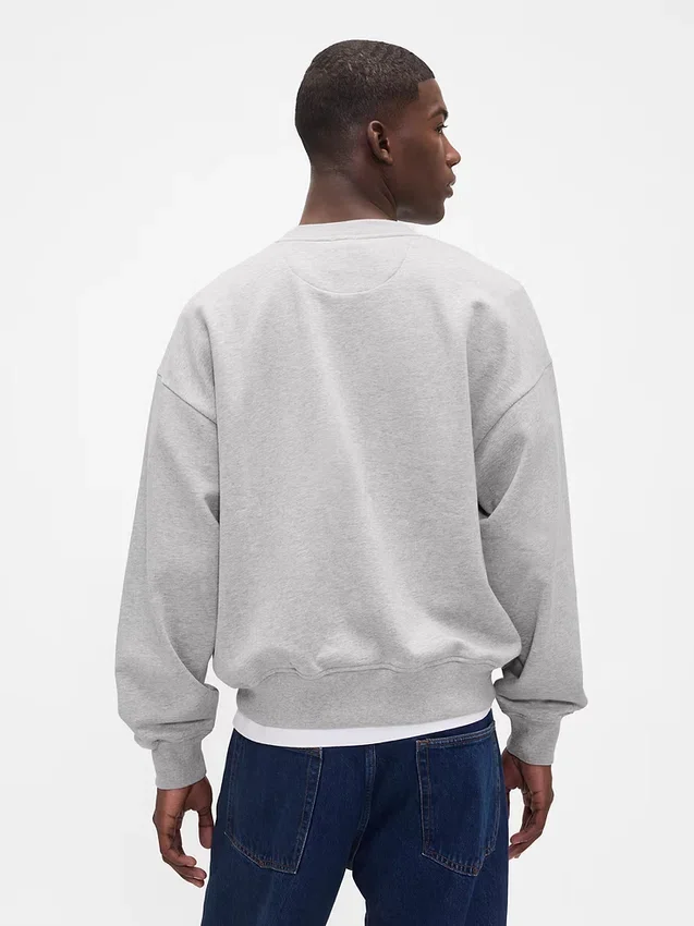 Sweat-shirt oversize épais pour adulte
