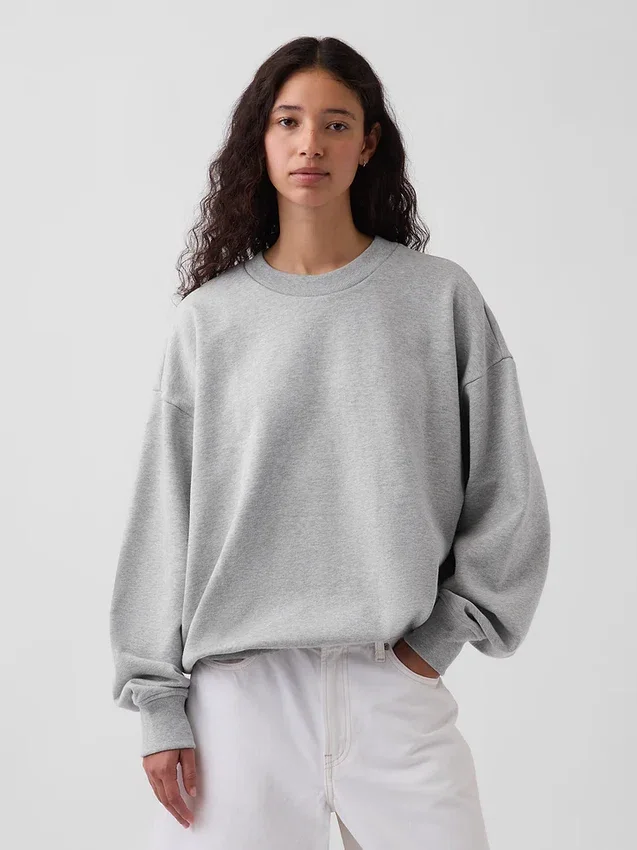 Sweat-shirt oversize épais pour adulte