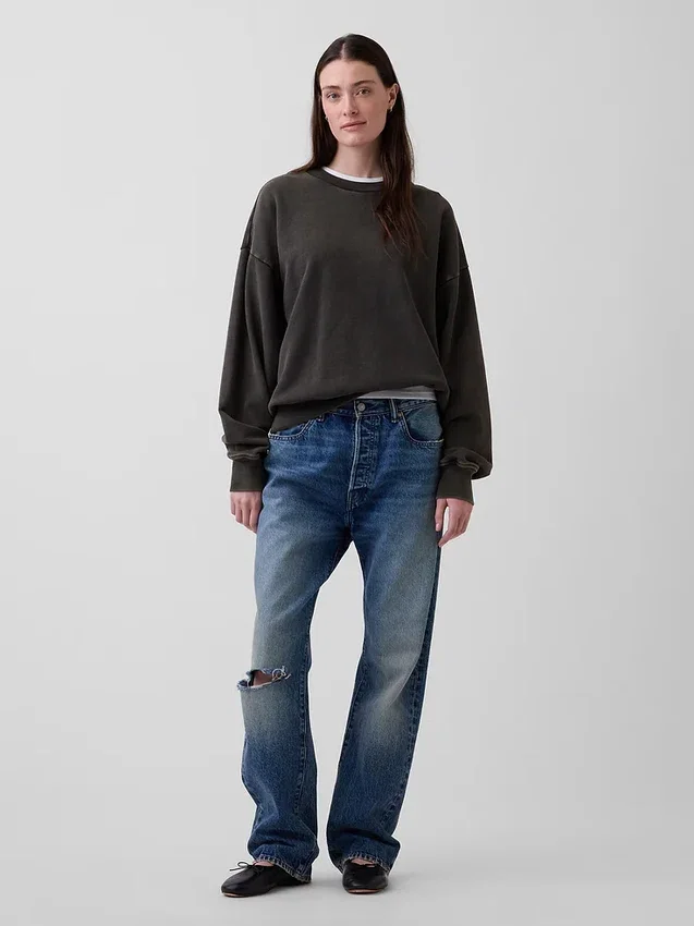 Sweat-shirt oversize épais pour adulte
