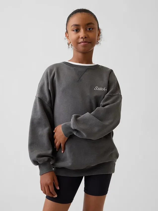 Sweat-shirt oversize Vintagesoft GAP × Disney pour enfants